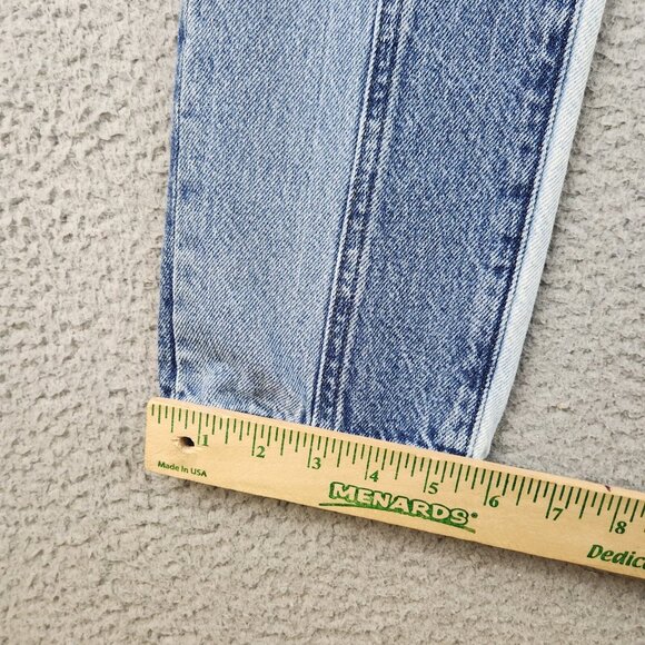 Pacsun Jeans Mens 28x25 Slim Fit Tapered Leg Mid Rise Skinny Patchwork Denim - Picture 6 of 10